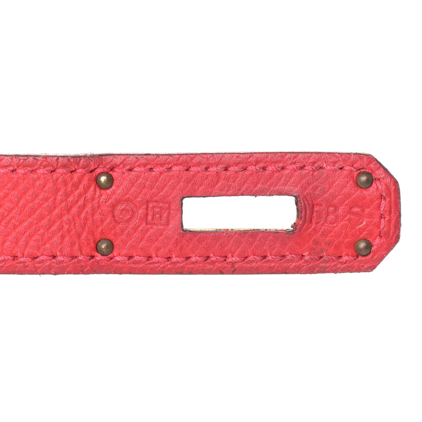 Epsom Birkin 30 Rouge Casaque