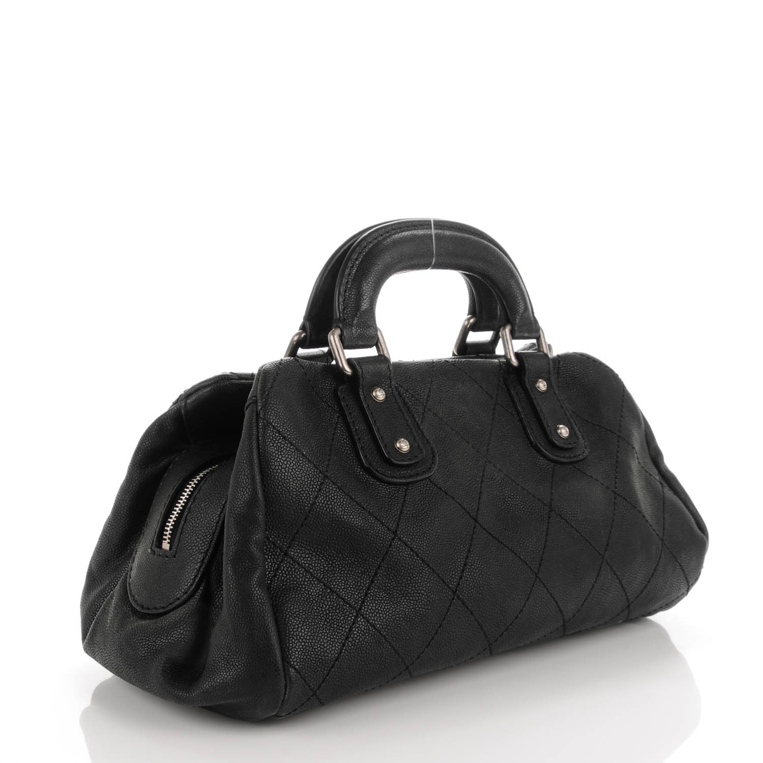 Chanel Caviar Small Outdoor Ligne Doctor Bag Black 3 of 8