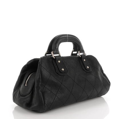 Chanel Caviar Small Outdoor Ligne Doctor Bag Black 3 of 8