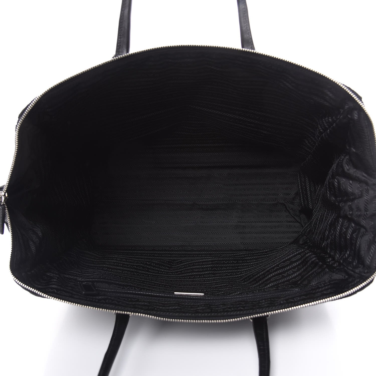 Prada Tessuto Nylon Weekender Black 5 of 14