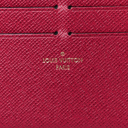Louis Vuitton Calfskin Felicie Card Holder Insert Fuchsia 6 of 8