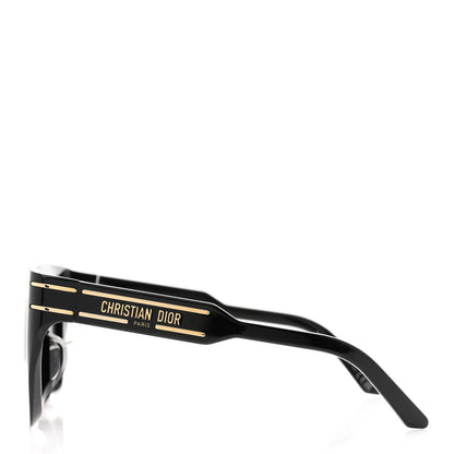 Christian Dior Acetate Diorsignature S10F Square Sunglasses Black 3 of 7