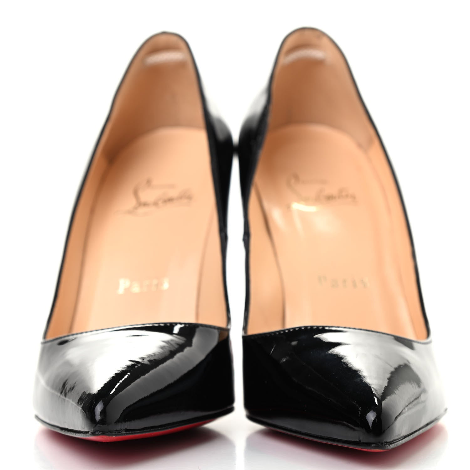 Christian Louboutin Patent Pigalle 100 Pumps 35.5 Black 2 of 8