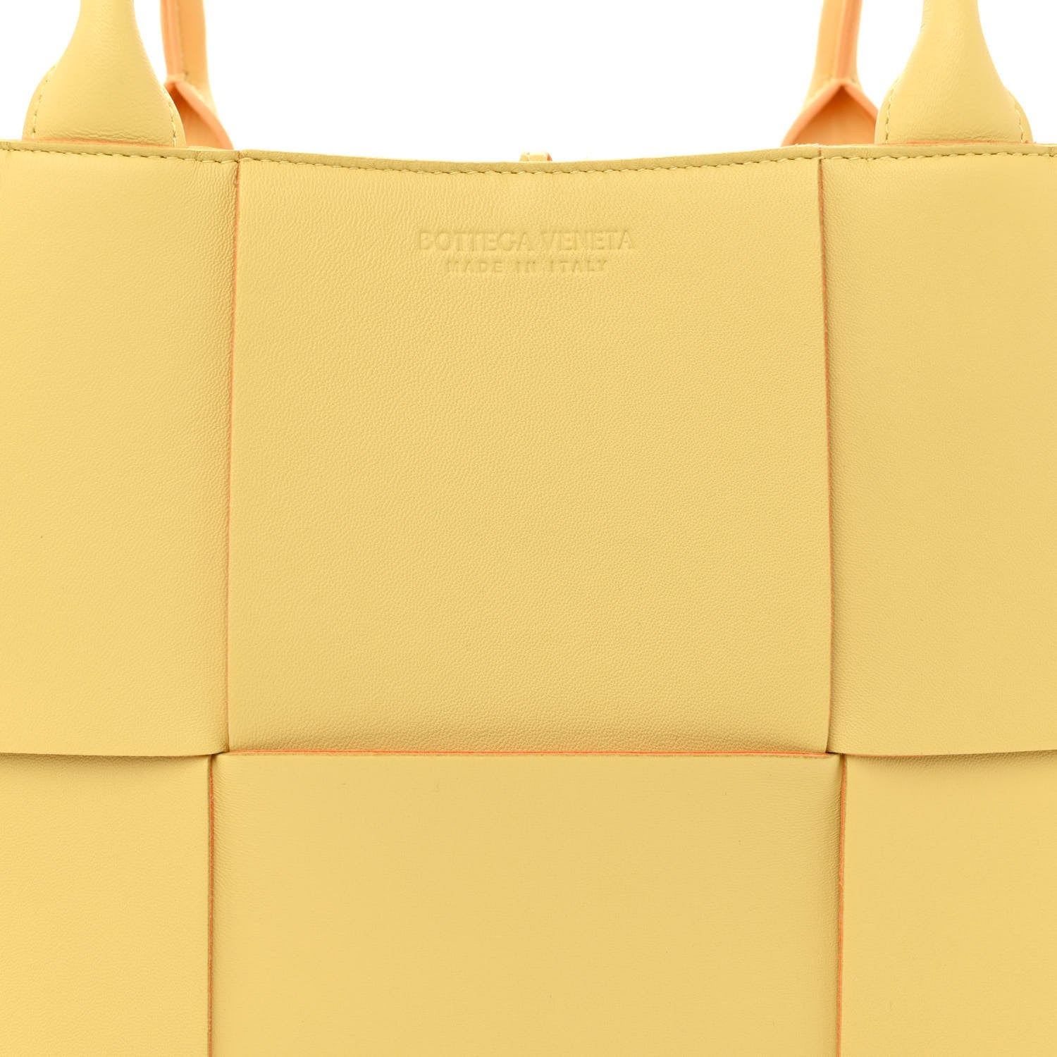 Bottega Veneta Nappa Maxi Intrecciato Medium Arco Tote Butter Tangerine Gold 9 of 11