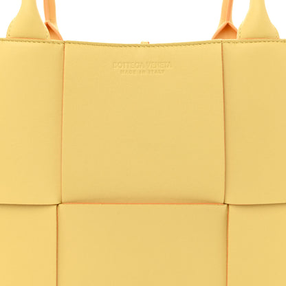 Bottega Veneta Nappa Maxi Intrecciato Medium Arco Tote Butter Tangerine Gold 9 of 11