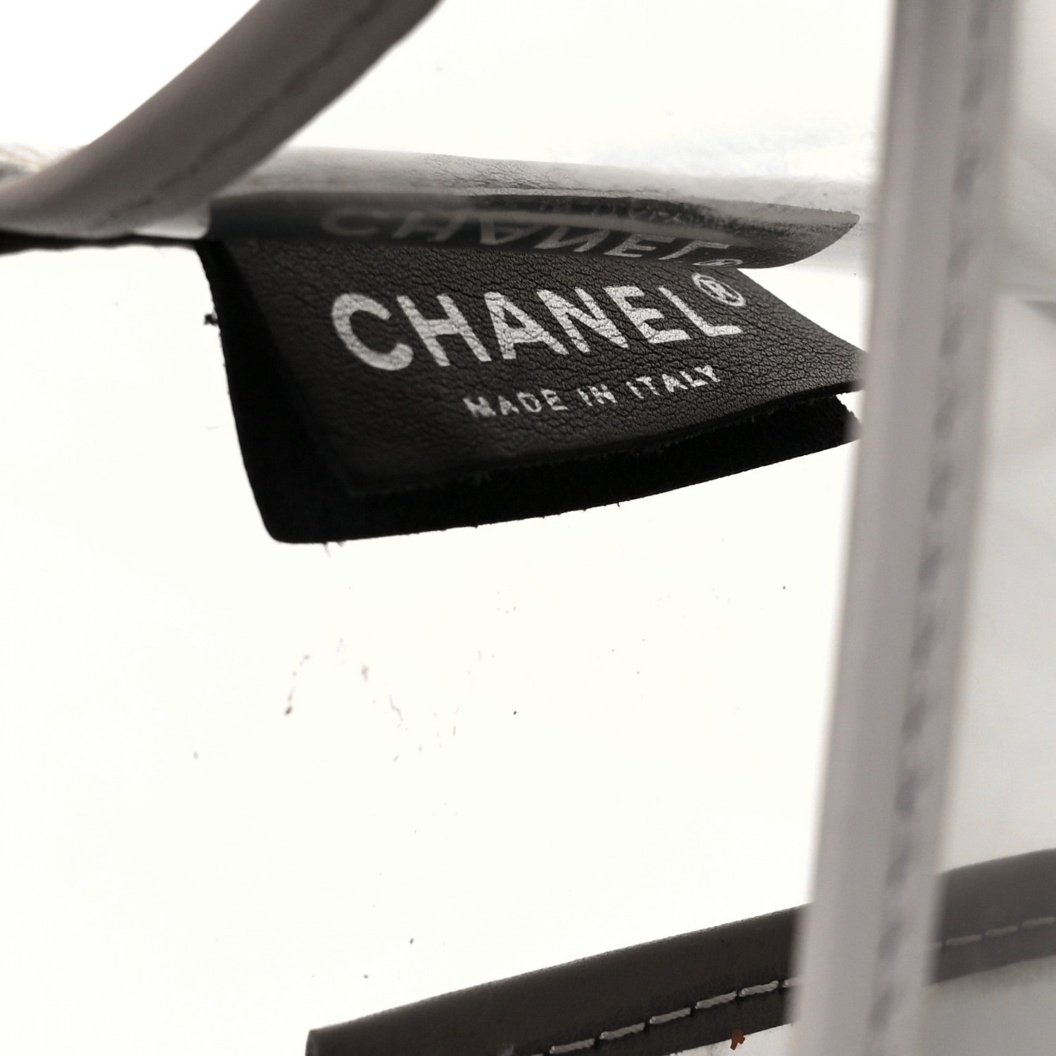Chanel Lambskin Vinyl Large Naked Flap Silver 6 of 12