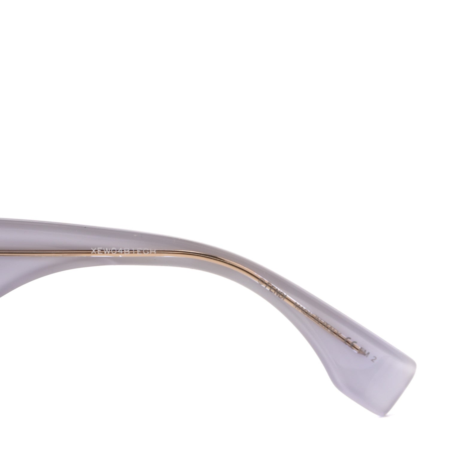 Fendi Acetate FF Sunglasses FF 0434/G/S White Gold 6 of 7