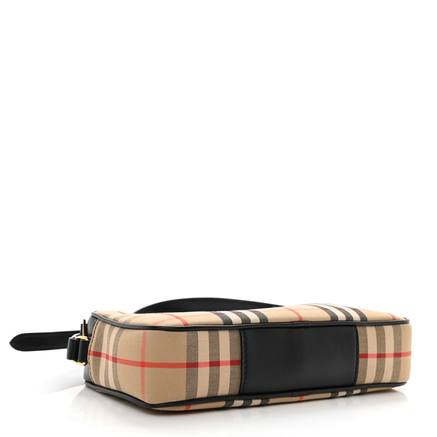 Burberry Calfskin Vintage Check Small Camera Bag Archive Beige 4 of 8