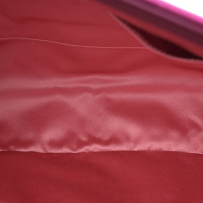Gucci Velvet Matelasse Medium GG Marmont Shoulder Bag Fuchsia Violet Cyclamen 5 of 10
