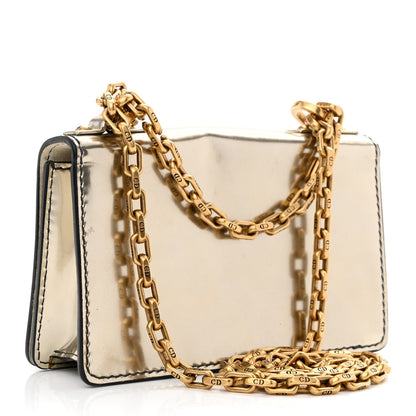 Christian Dior Metallic Calfskin J'Adior Mini Chain Flap Bag Gold 3 of 11