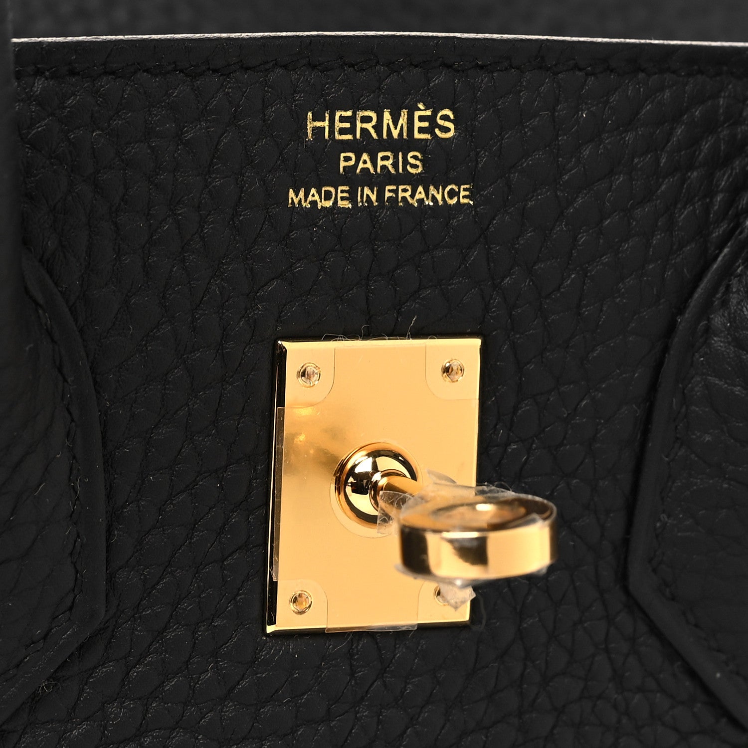 Hermes Togo Birkin 25 Black 6 of 13