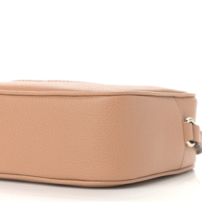 Gucci Pebbled Calfskin Small Soho Disco Bag Camelia 10 of 10
