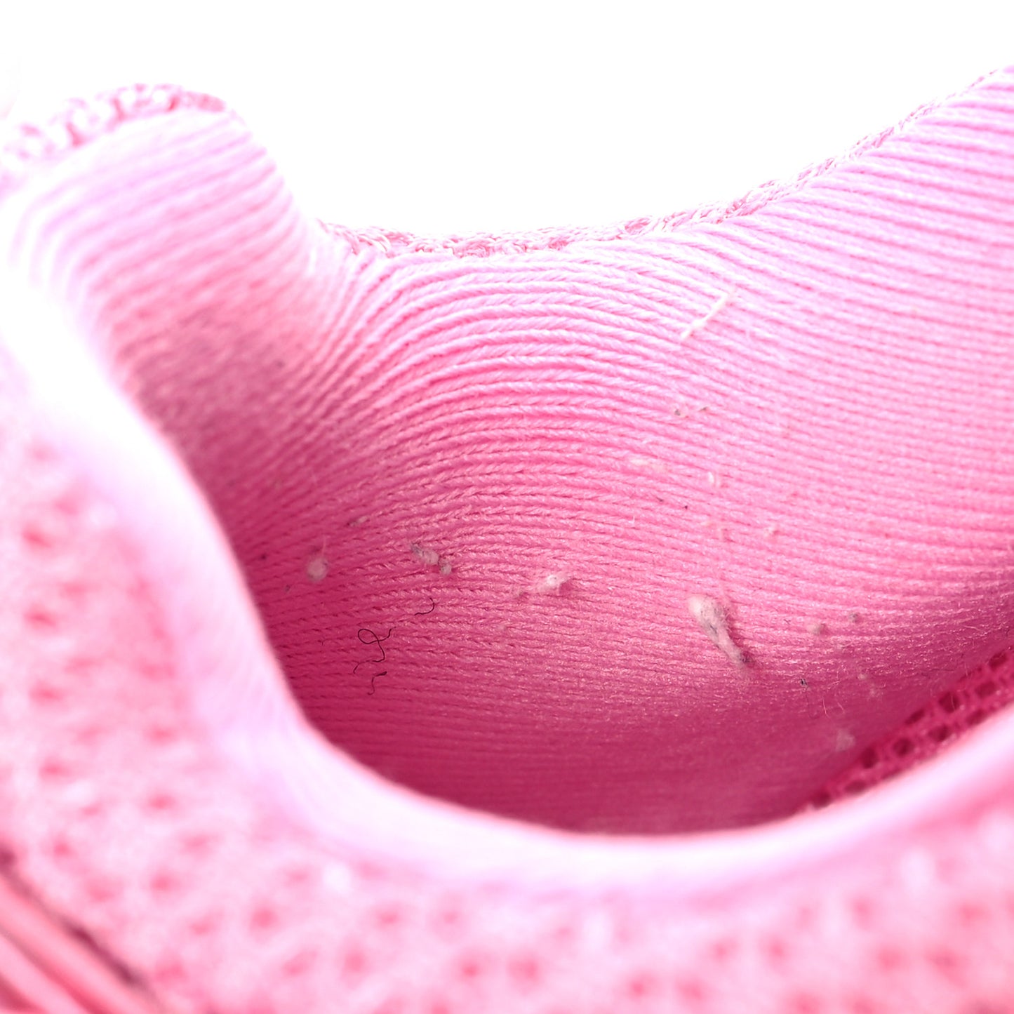 Mesh Nylon Womens Track Sneakers 38 Pink