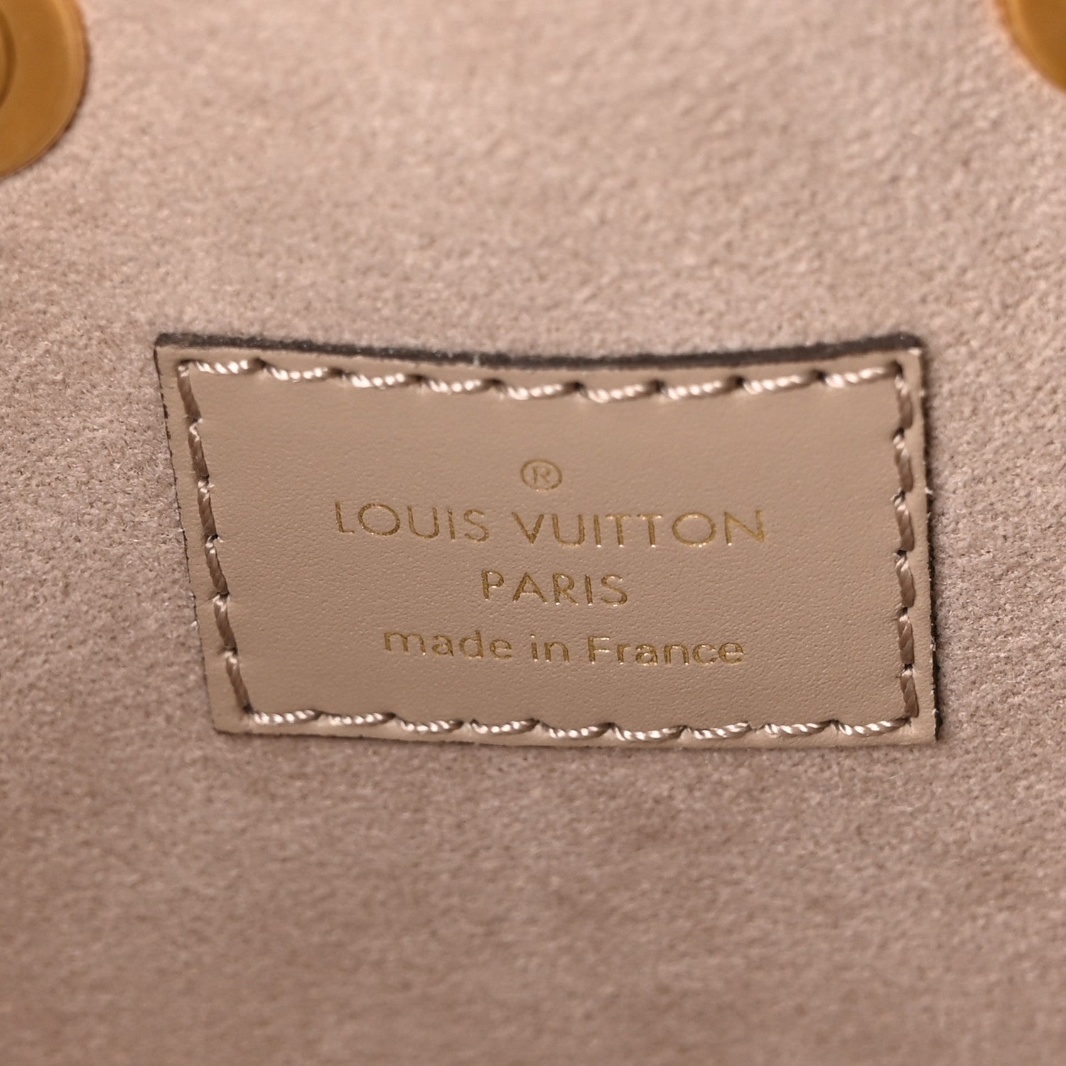 Louis Vuitton Empreinte Monogram Giant Neonoe MM Tourterelle Creme 7 of 10