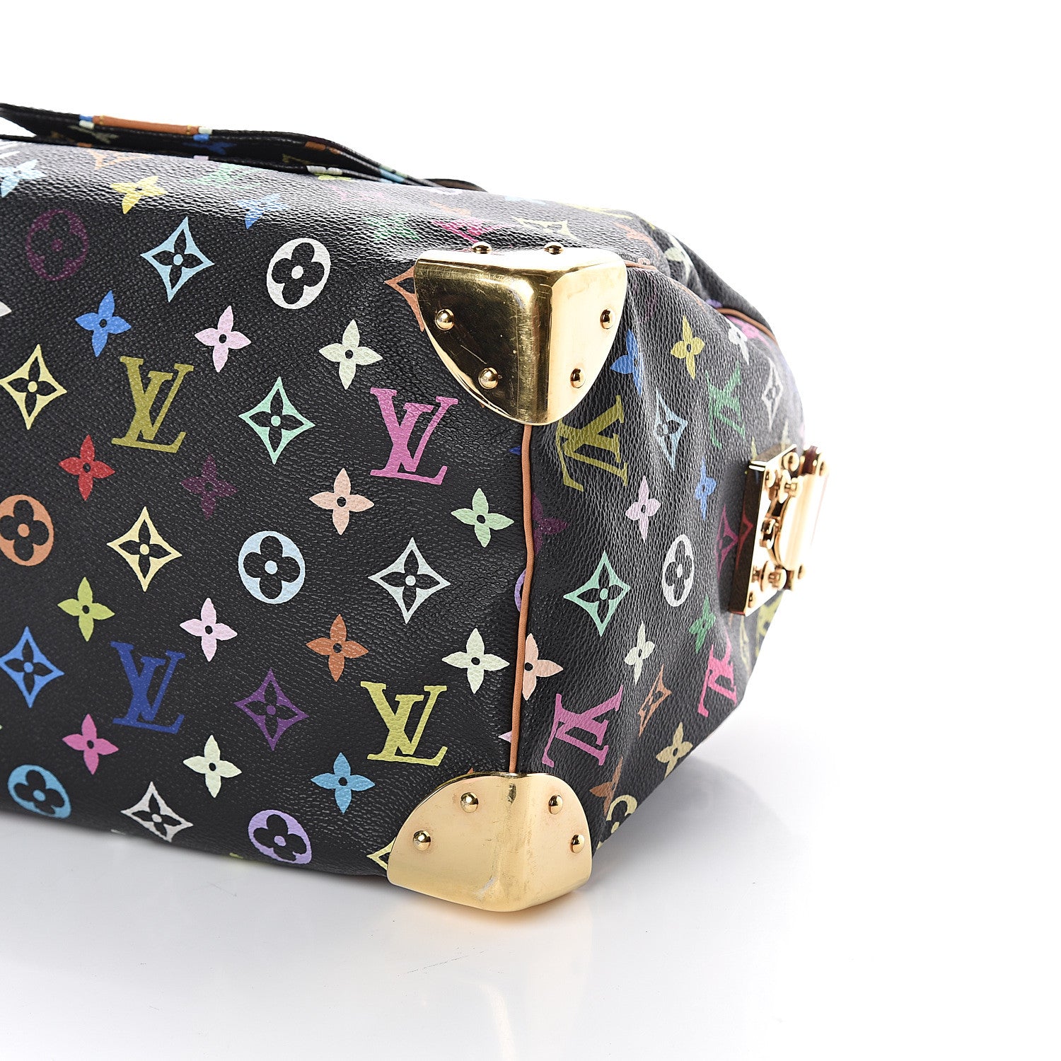 Louis Vuitton Monogram Multicolor Speedy 30 Black 7 of 7