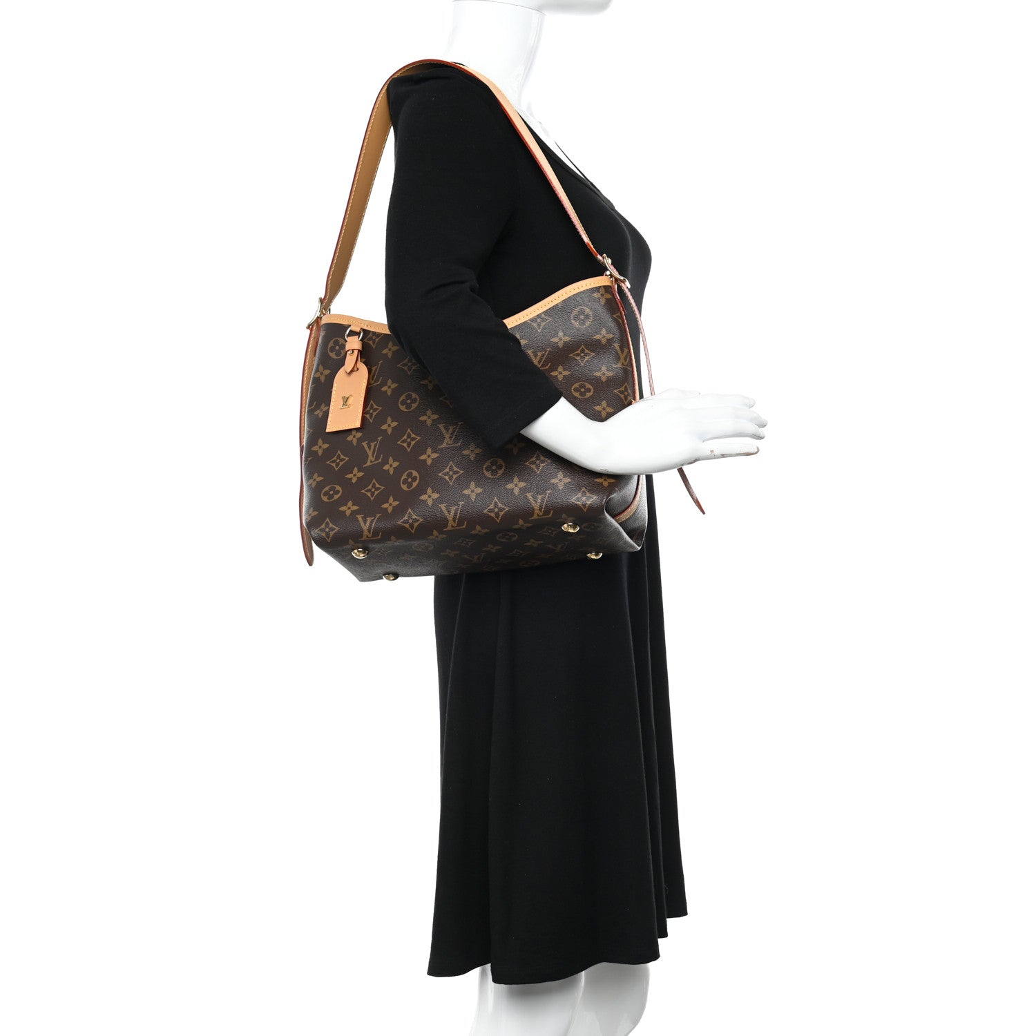 Louis Vuitton Monogram CarryAll PM 2 of 9