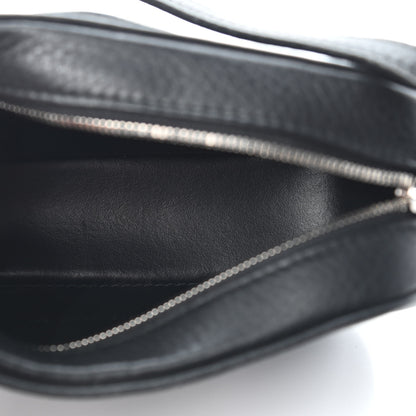Balenciaga Calfskin Kittens Logo XS Everyday Camera Bag Black White 4 of 7