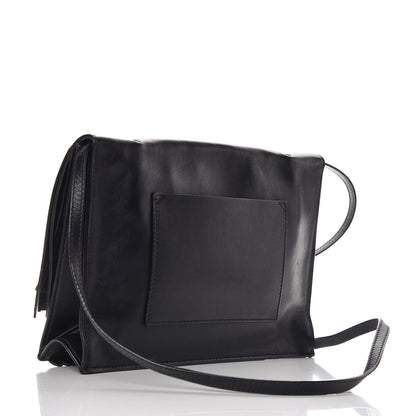 Proenza Schouler Calfskin Small Fringe Lunch Bag Black 3 of 12