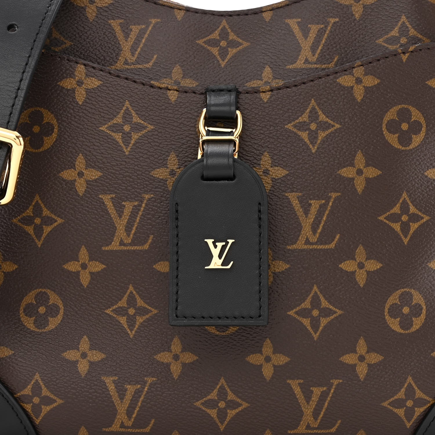 Louis Vuitton Monogram Odeon PM Black 7 of 10