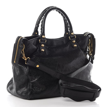 Balenciaga Agneau Giant 12 Gold Hardware Velo Black 3 of 9
