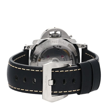 Panerai Stainless Steel Calfskin 44mm Luminor Marina 1950 Automatic Watch Black PAM01359 3 of 5