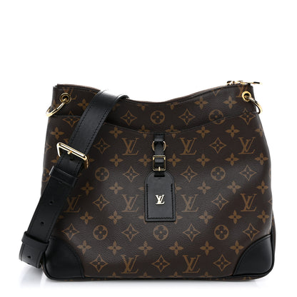 Louis Vuitton Monogram Odeon MM Black 1 of 9