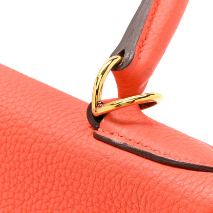 Hermes Togo Kelly Retourne 28 Capucine 14 of 14