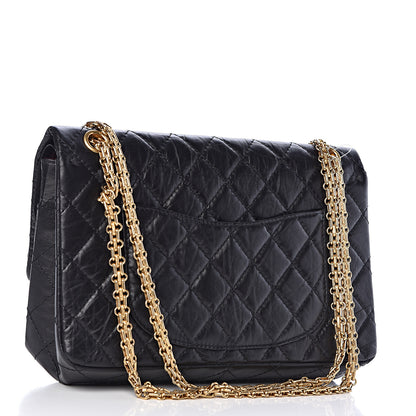 Chanel Aged Calfskin Quilted 2.55 Reissue 226 Flap Black 3 of 11