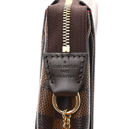 Louis Vuitton Damier Ebene Eva Clutch 6 of 8