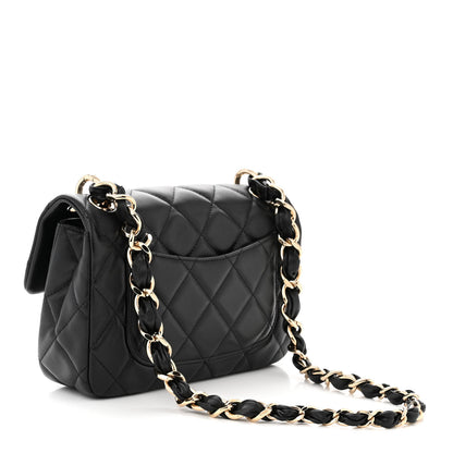 Chanel Calfskin Quilted CC Chain Flap Black 3 of 10