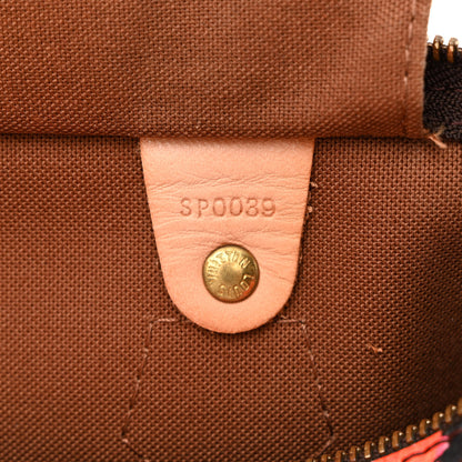 Louis Vuitton Monogram Roses Speedy 30 7 of 10