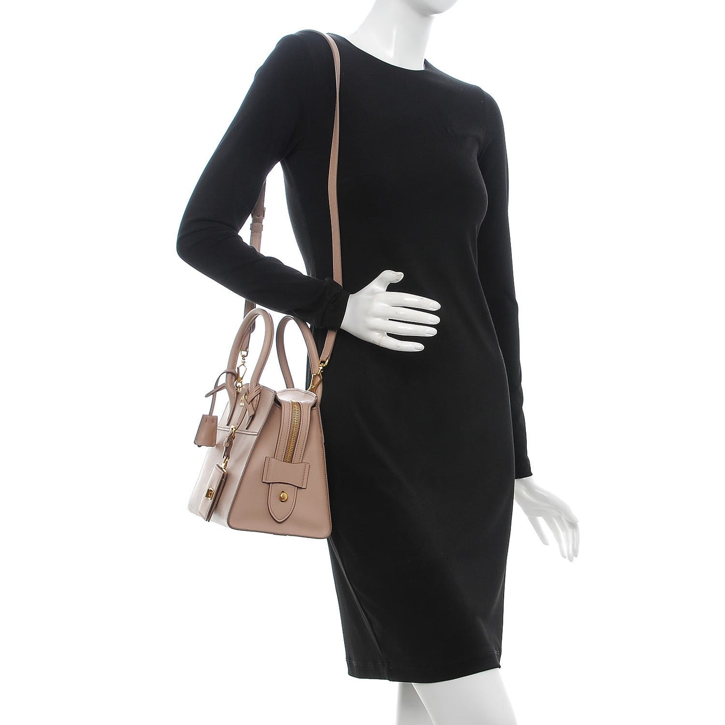 Saffiano City Calf Small Esplanade Tote Cipria