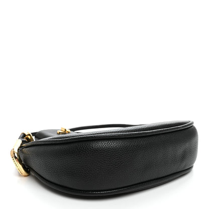 Marc Jacobs Grained Calfskin Dual Crescent Bag Black 4 of 10