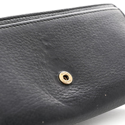 Gucci Cellarius Calfskin GG Marmont Continental Wallet Black 8 of 10