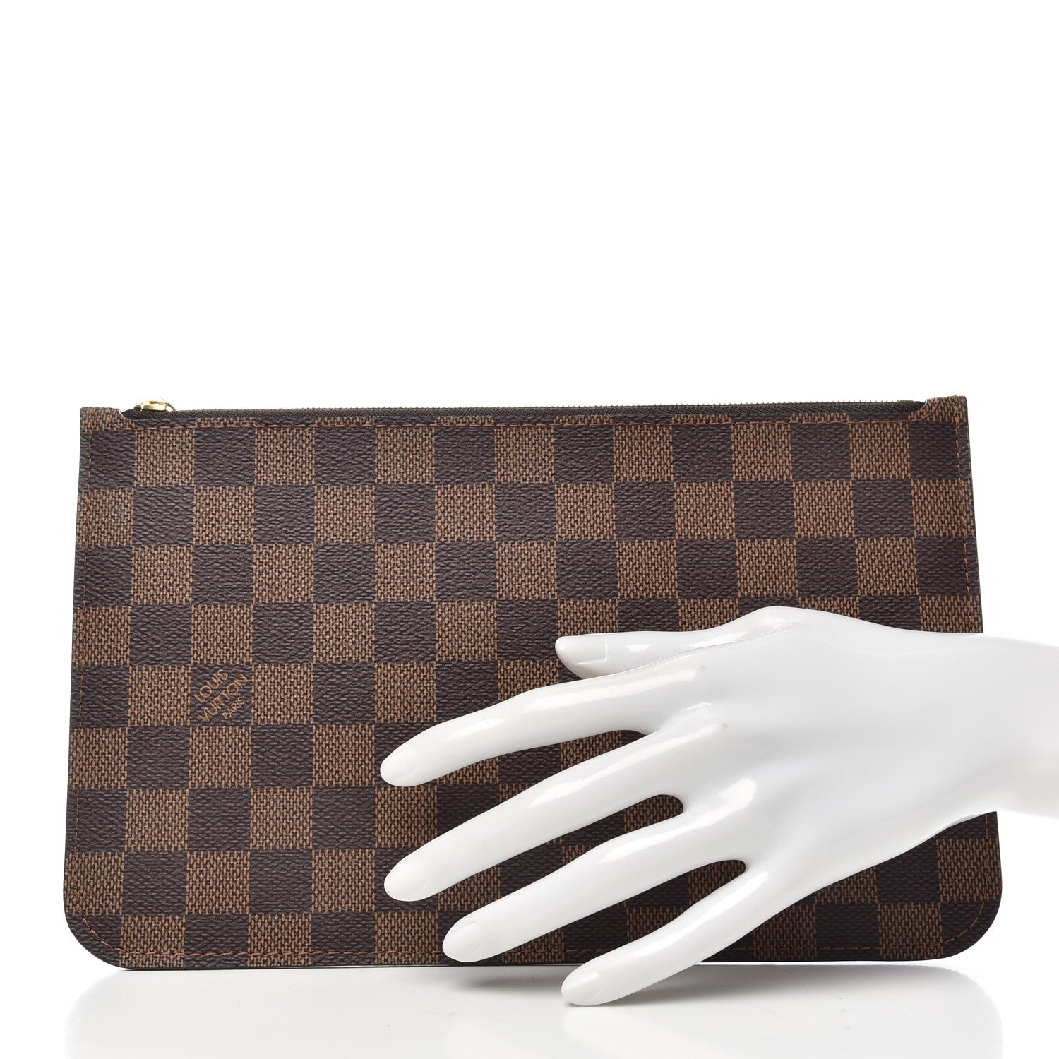 Louis Vuitton Damier Ebene Neverfull MM GM Pochette 2 of 6