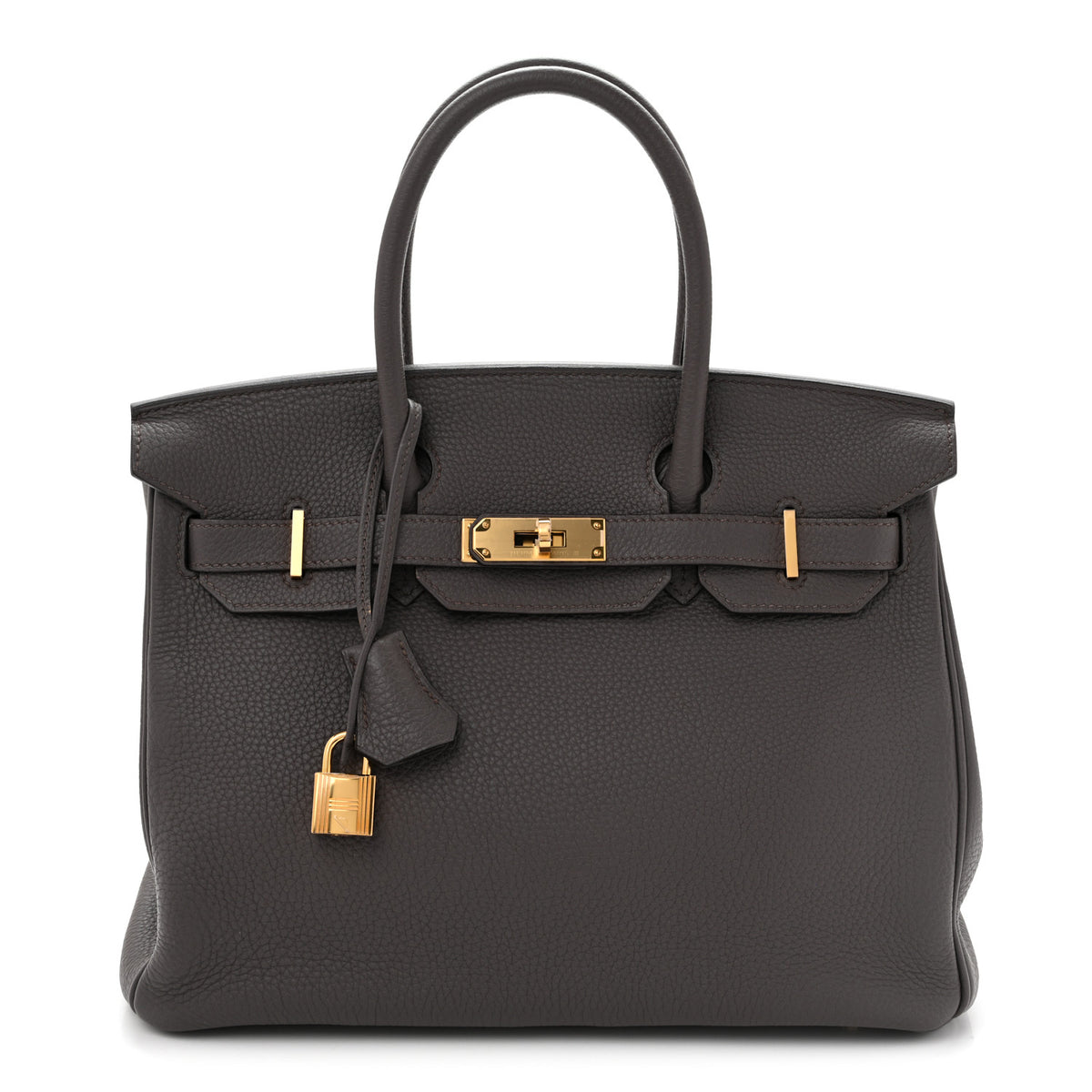 Hermes Togo BIRKIN 30 Etain 1 of 11
