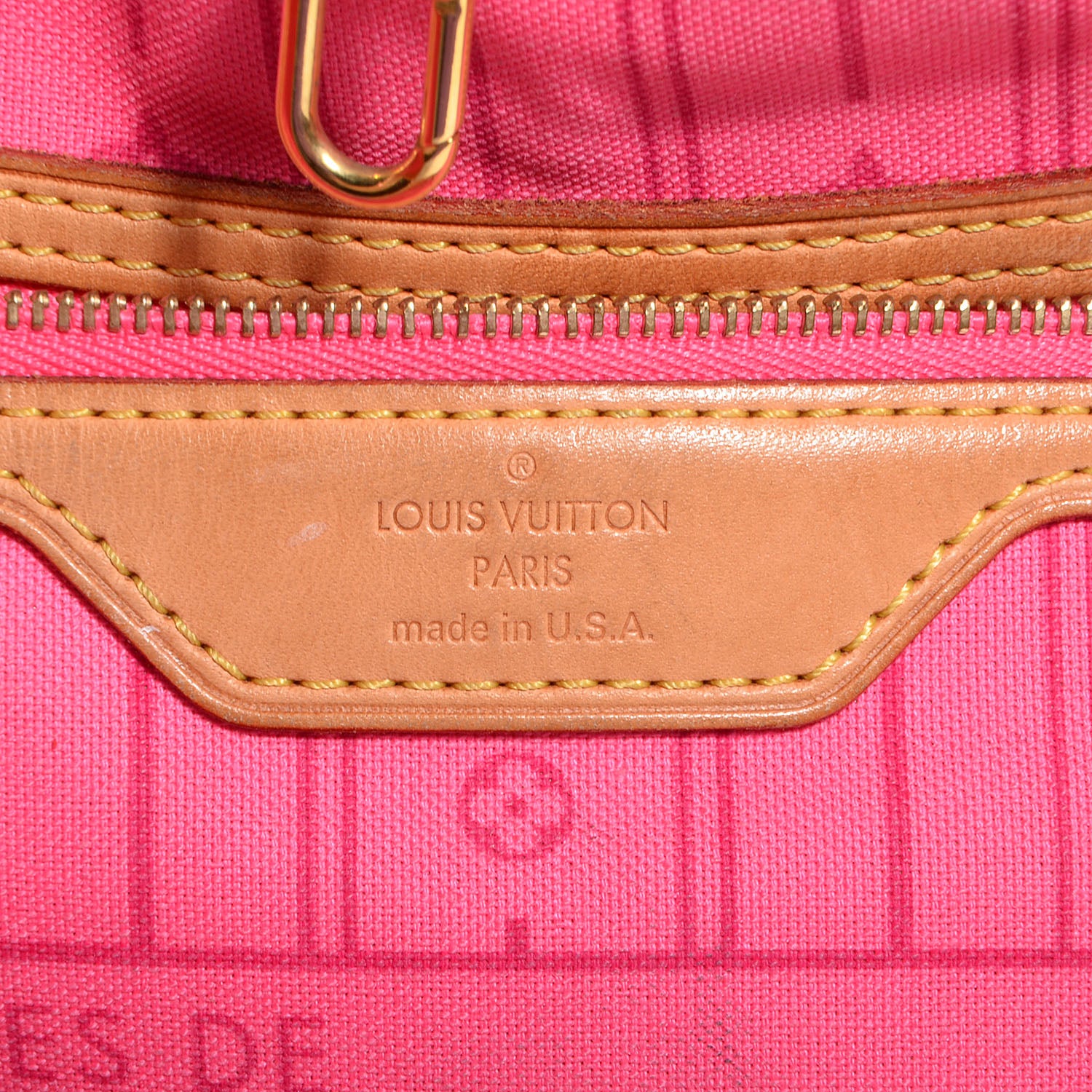 Louis Vuitton Monogram Roses Neverfull MM 6 of 7