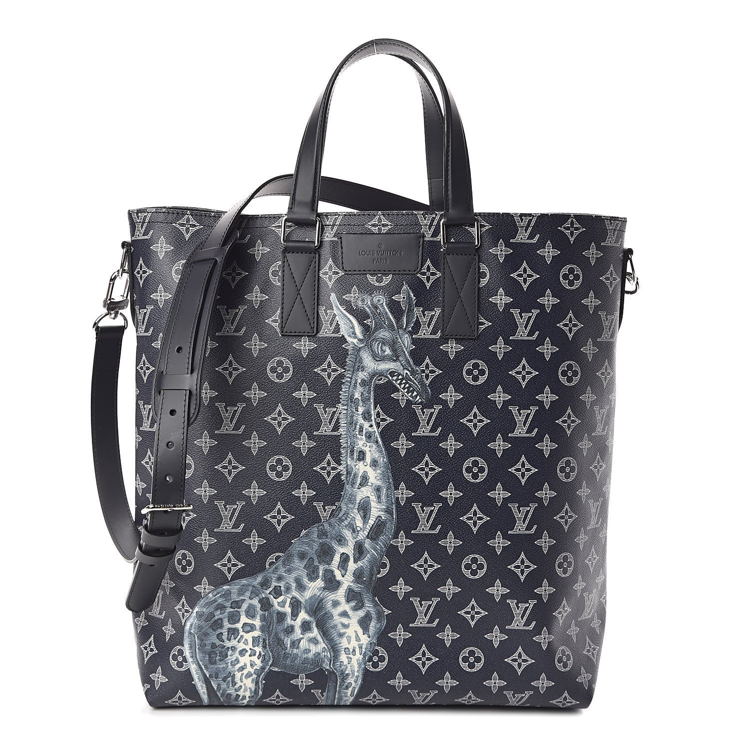 Louis Vuitton Savane Monogram Chapman Atlas Tote Ink 1 of 9