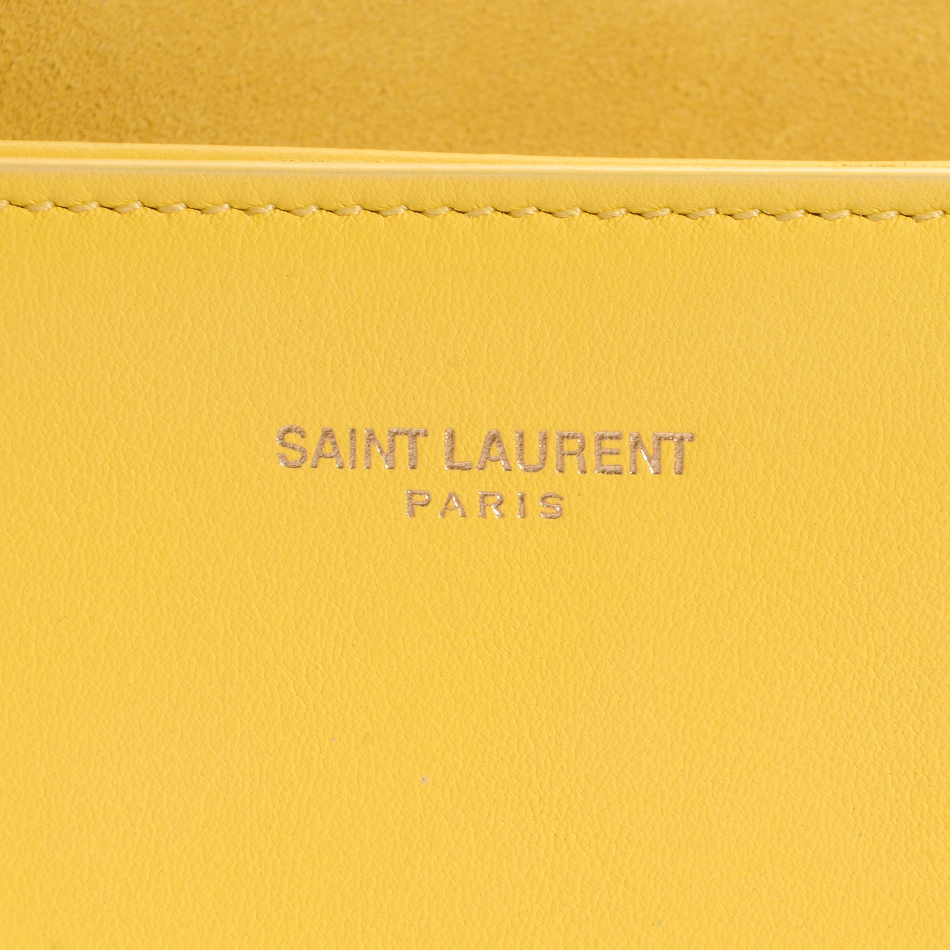 Saint Laurent Leather Classic Y Satchel Soleil 6 of 8