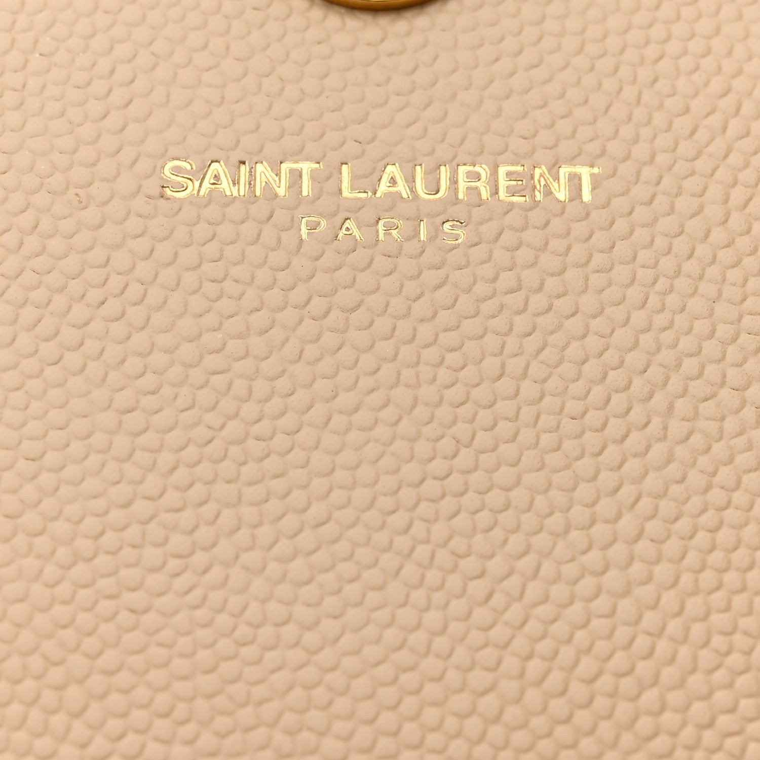 Saint Laurent Grain De Poudre Classic Monogram Cassandre Clutch Nude Powder 5 of 10