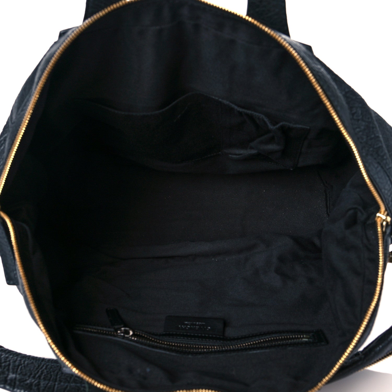 Givenchy Pebbled Lambskin Zip Animation Medium Nightingale Black 5 of 10