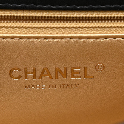 Chanel Lambskin Quilted Multiple Chain Flap Black 6 of 11