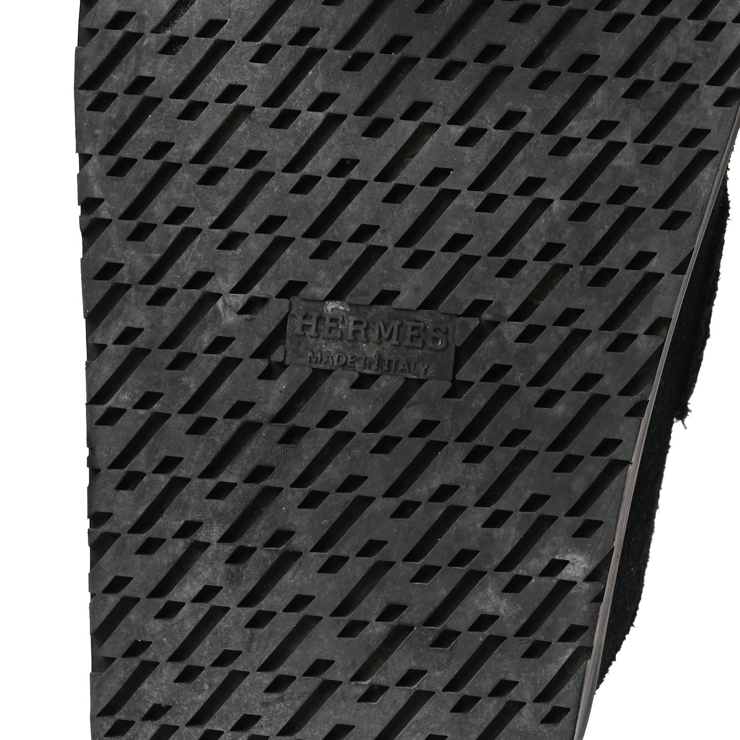 Hermes Suede Calfskin Go Mules 37 Black 8 of 11