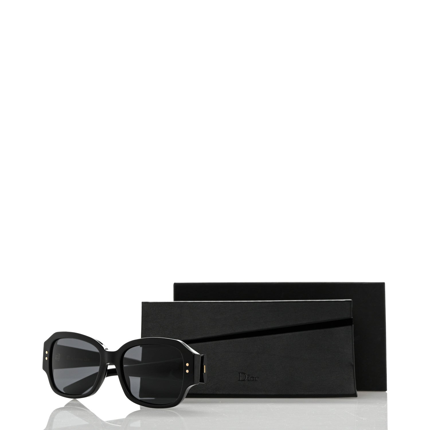 Christian Dior Acetate Cannage Lady Dior Studs 5 Sunglasses Black 8 of 8