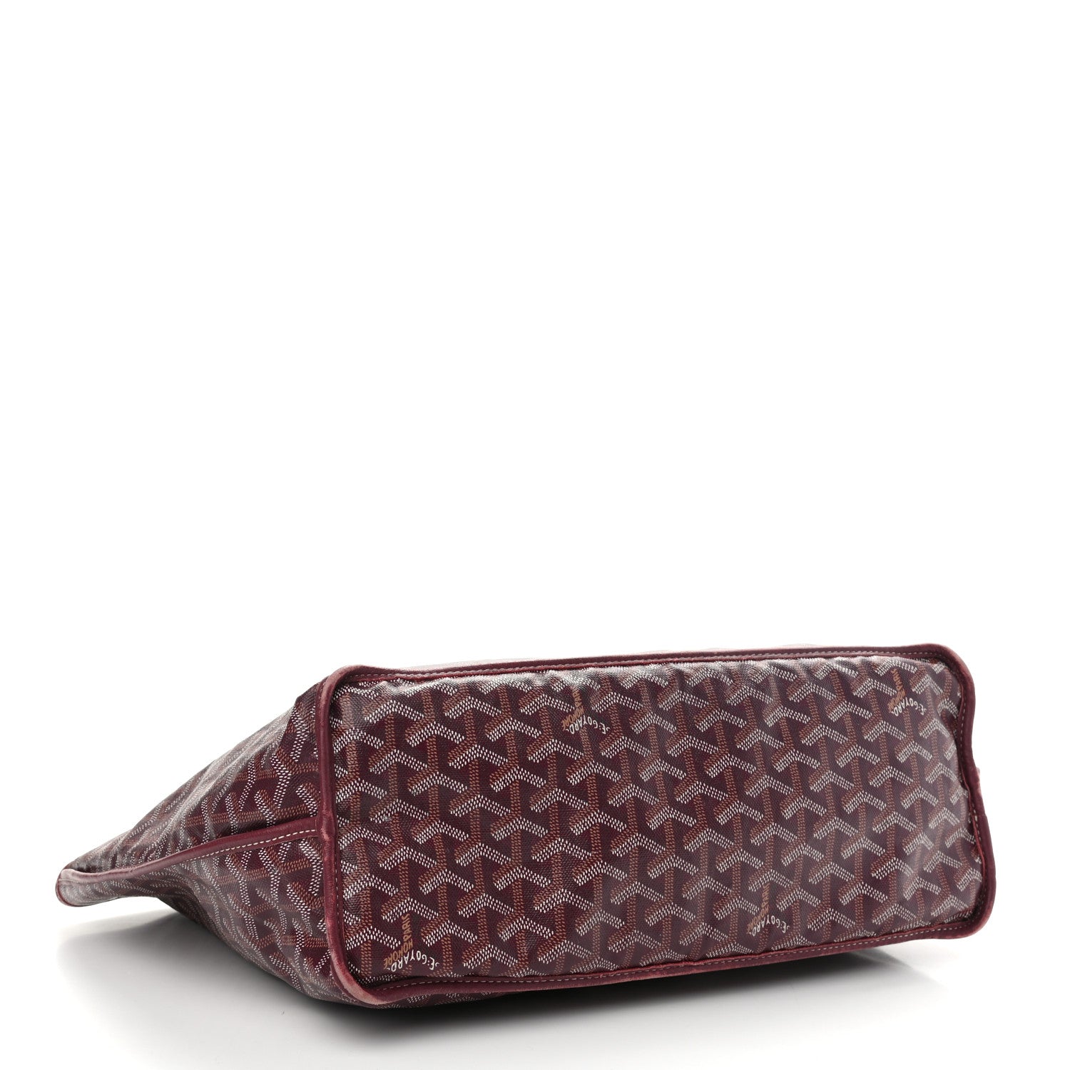 Goyard Goyardine Saint Louis PM Burgundy 5 of 18