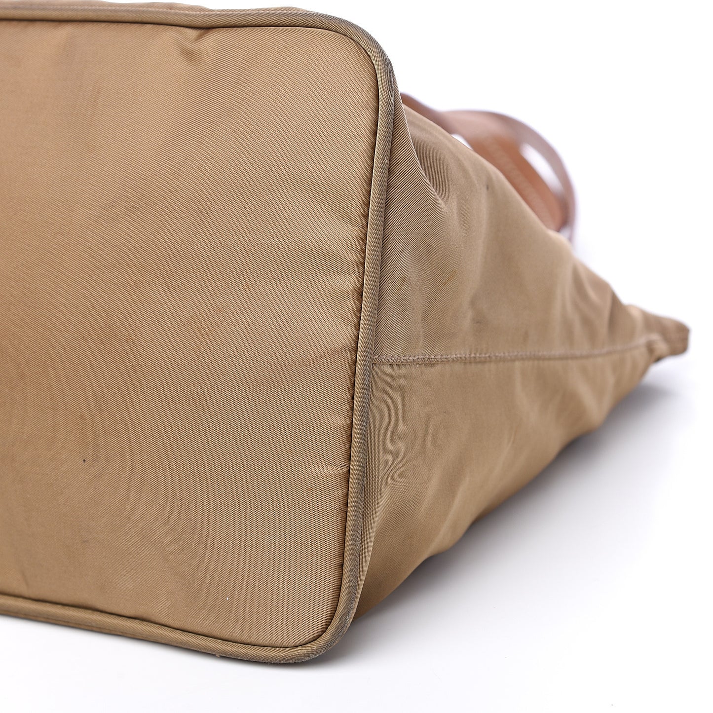 Tessuto Nylon Tote Cammello