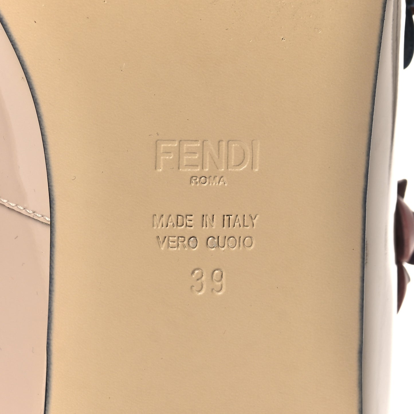 Patent Flowerland Strappy Flats 39 Nude