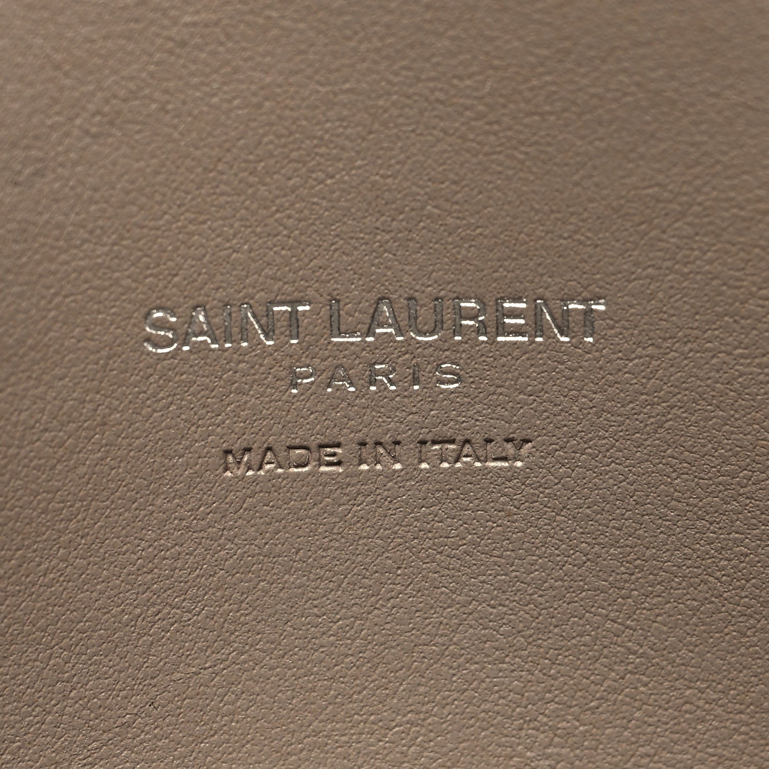Saint Laurent Grained Calfskin Topstitch Small Classic Sac De Jour Taupe 6 of 10