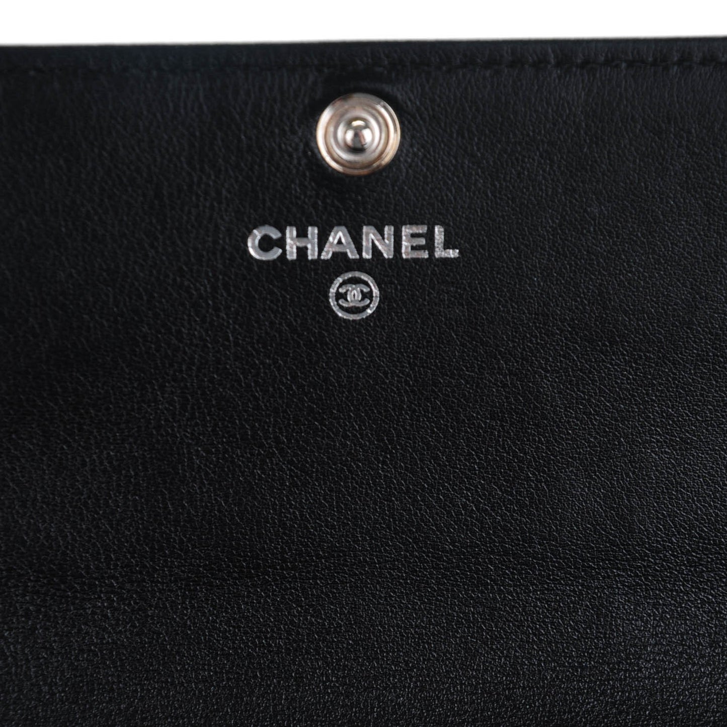 Caviar Sevruga Long Flap Wallet Black