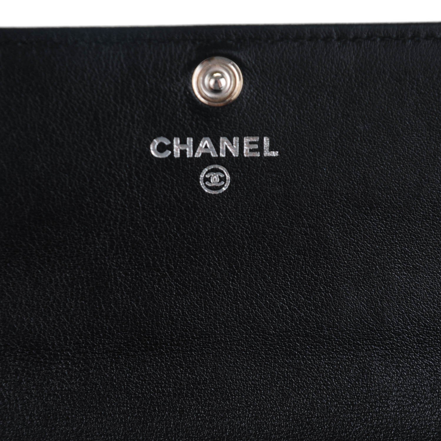 Chanel Caviar Sevruga Long Flap Wallet Black 6 of 8